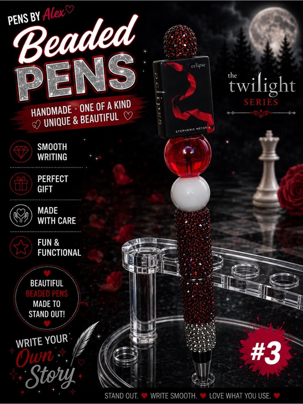 Pens By Alex - Twilight Book Series - Picture 7 of 15